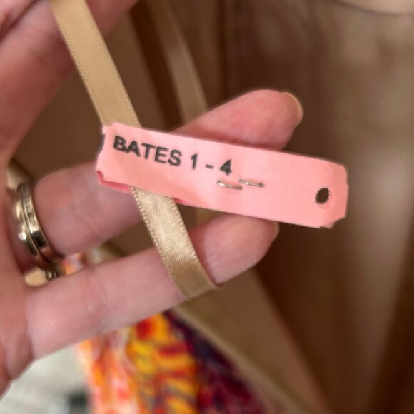 BCBGMaxAzria Inga One-Shoulder Halter Silk Maxi Dress in Begonia Multi Size 8 - Picture 15 of 16